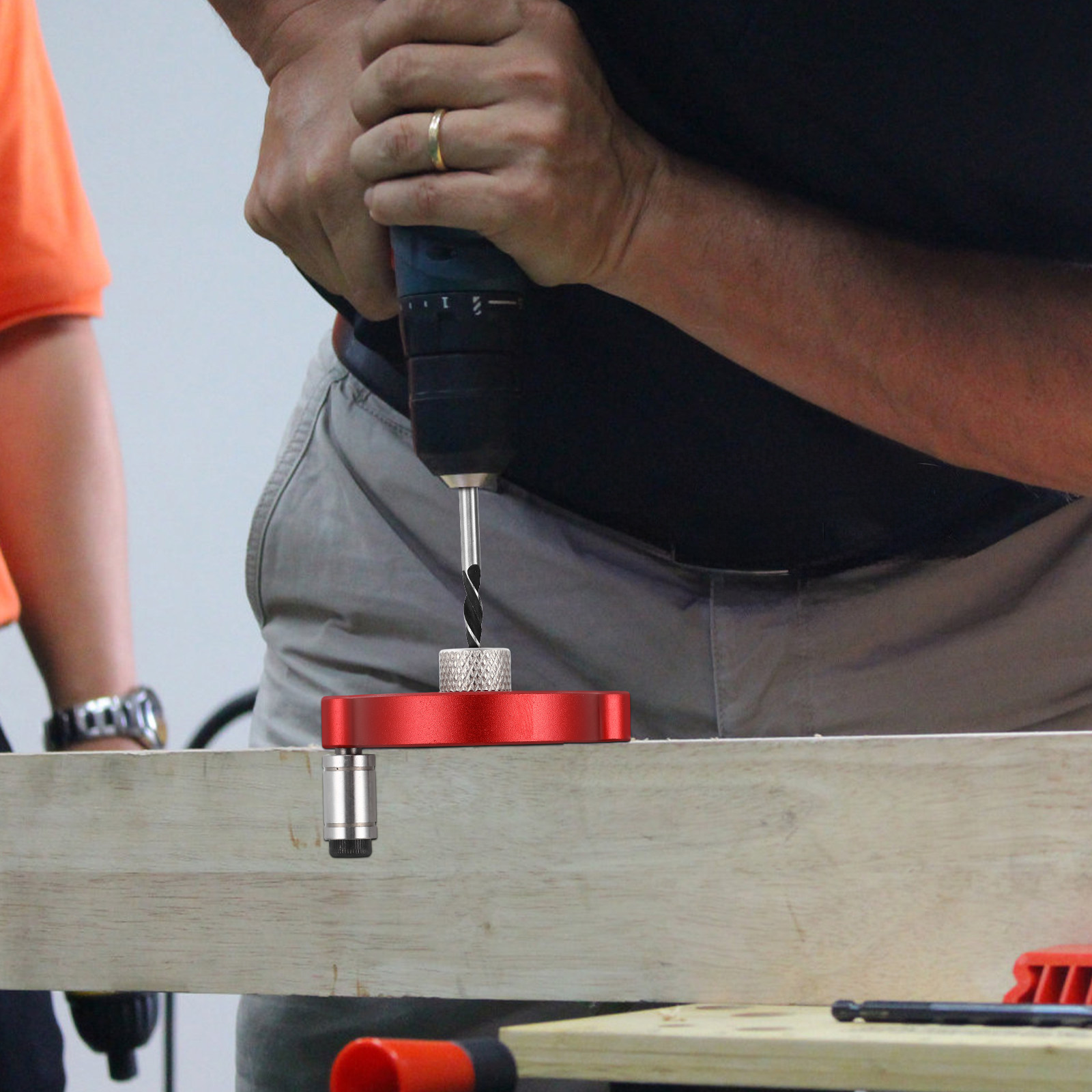 Dowel Jig Kit - 1 Conjunto de Gabarito de Furação