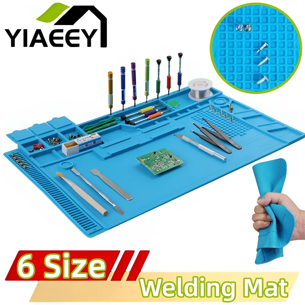 Tools For Welding Workshop - Tapete de soldagem com isolamento térmico,