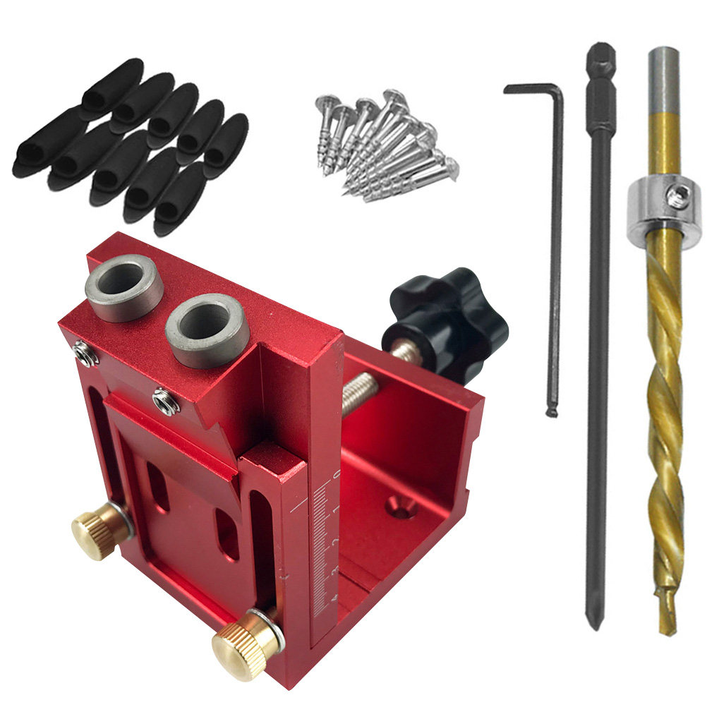 Dowel Jig Kit - Gabarito para Furos Ocultos 1 Conjunto