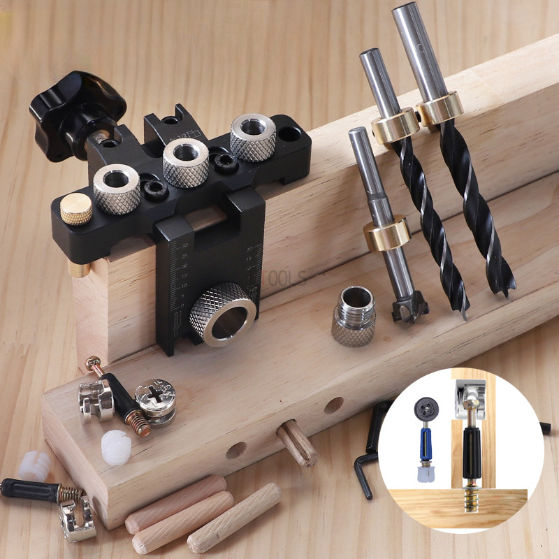 Dowel Jig Kit - Kit de Gabarito Ajustável 3 em