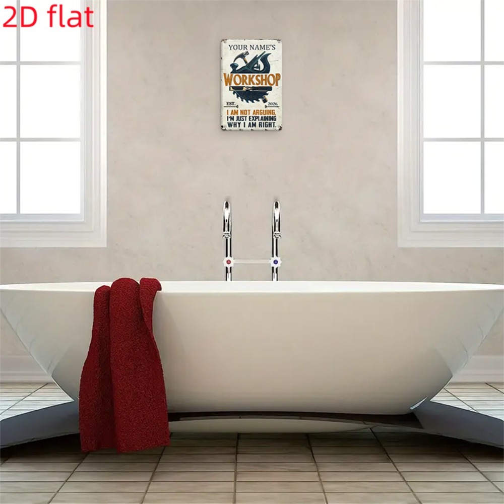 [2D Plano] 1 unidade Placa de  - Workshop Tools Name avaliação e preço