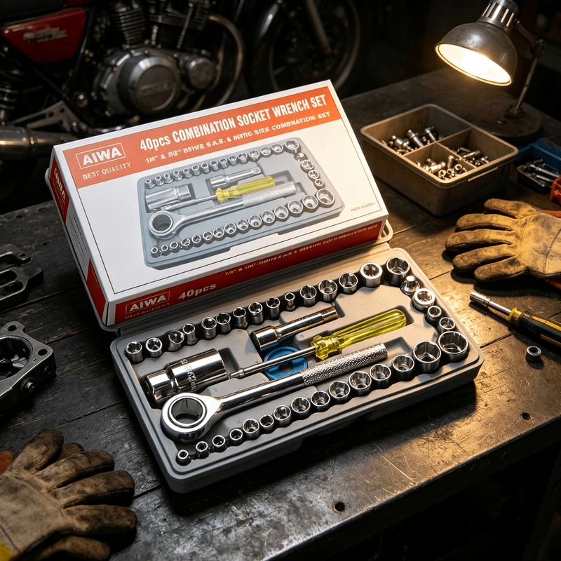 Conjunto de Chaves de Soquete  - Car Workshop Tools Kit avaliação e preço
