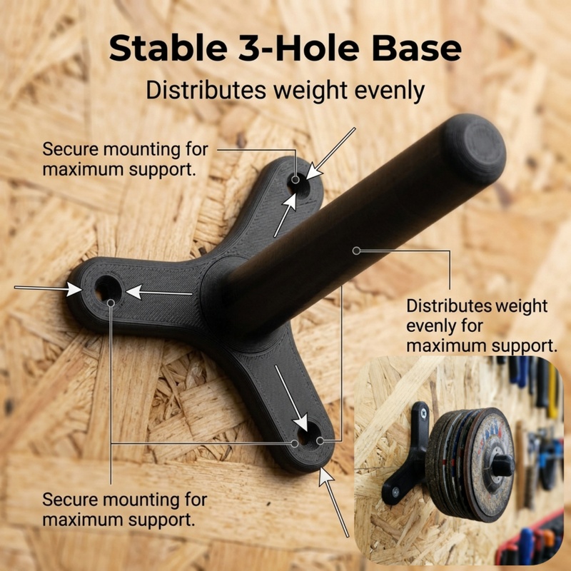 Suporte de Parede para Esmeril - Workshop Tools Wall avaliação e preço