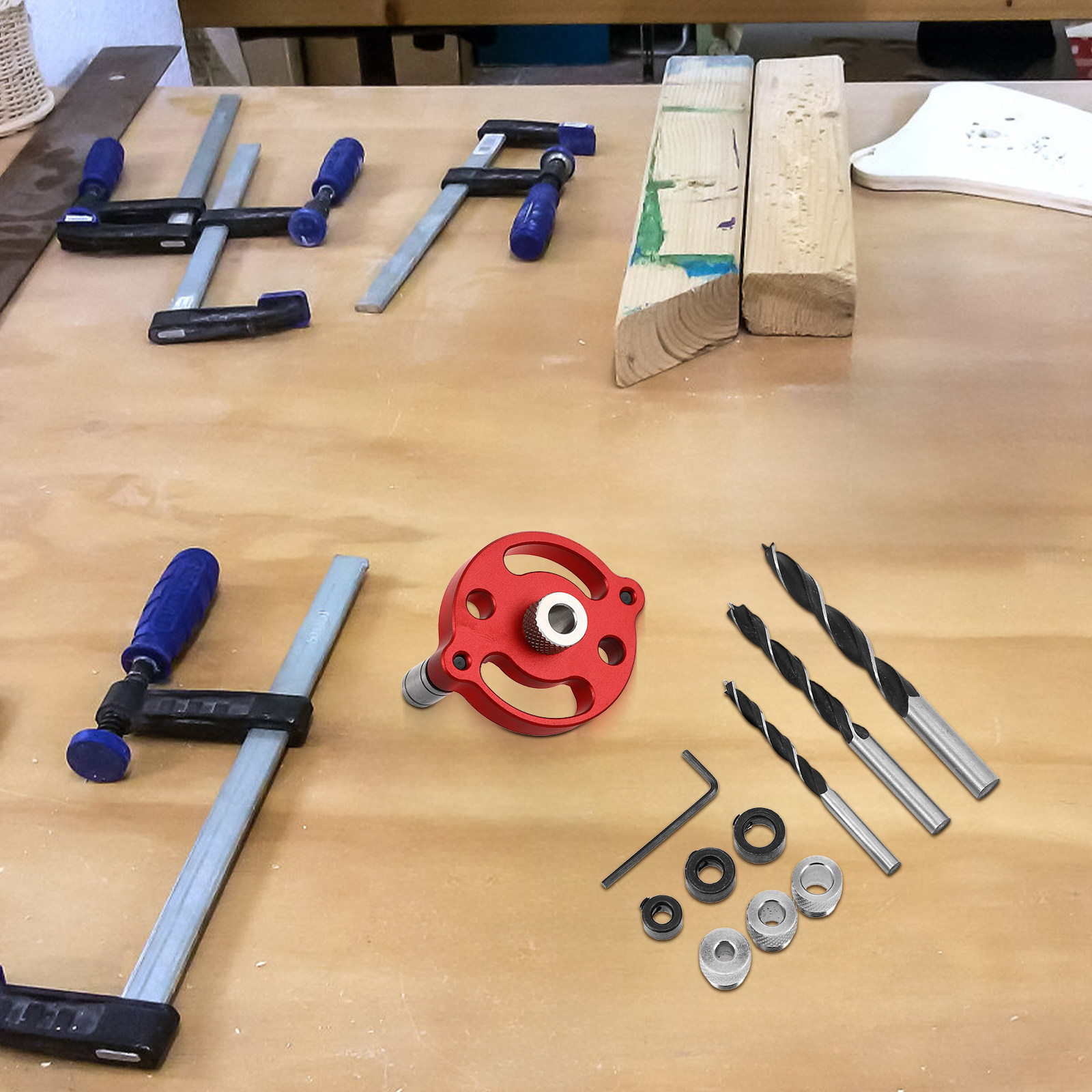1 Conjunto de Gabarito de Fura - Dowel Jig Kit avaliação e preço