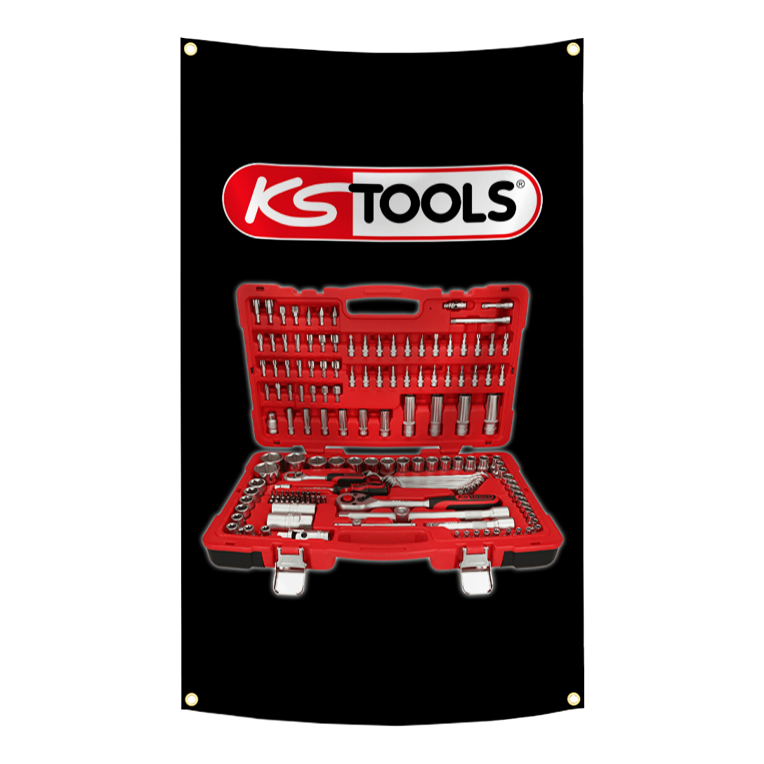 Bandeira de Tapeçaria da Marca - Ks Tools Workshop avaliação e preço