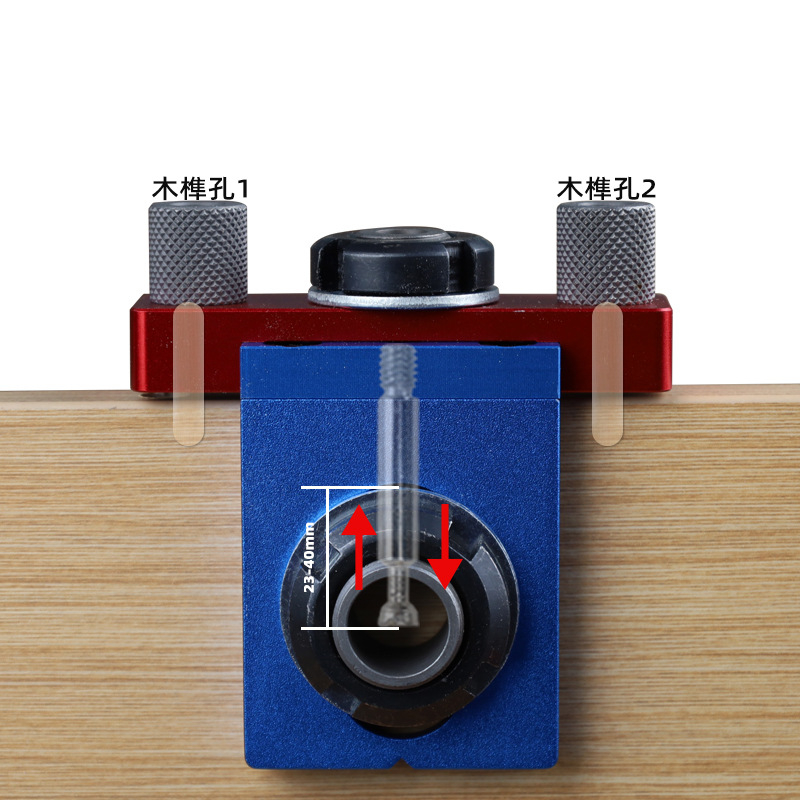 Kebak W-136 bolso buraco gabar - Dowel Jig Kit avaliação e preço