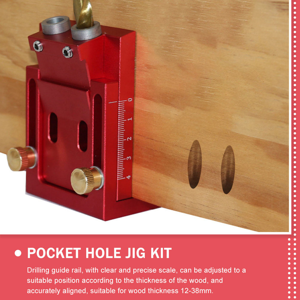 Gabarito para Furos Ocultos 1  - Dowel Jig Kit avaliação e preço